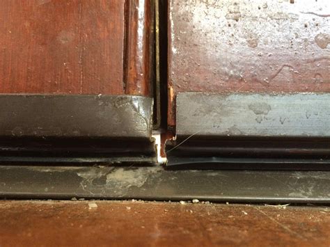 How To Weatherstrip A Double Door Replacing Weatherstripping On French Doors